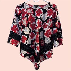 Alfani Floral Blouse